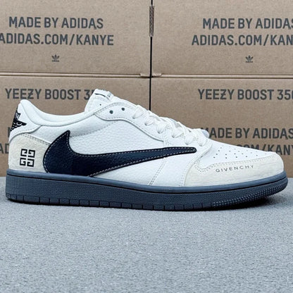 AJ1 Low White