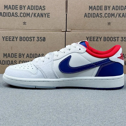 AJ1 Low x Sumpreme Blue Red And White