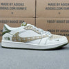 AJ1 Low x Travis Scott x Fragment Design White Green And Brown
