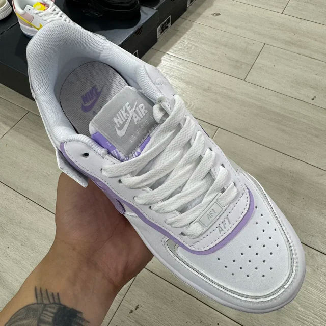 AF1  Shadow Lilac Bloom White