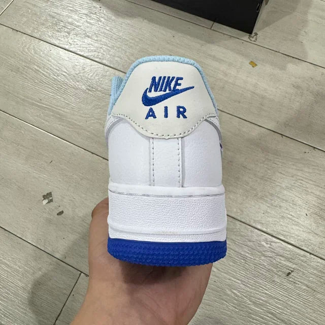 AF1 07 White/Light Armory Blue