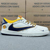AJ1 Low x Lakers Blue White And Yellow