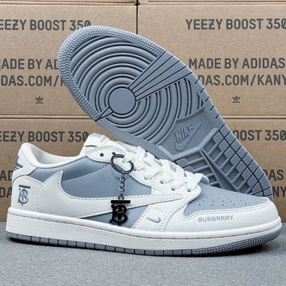 AJ1 Low x Burberry Grey