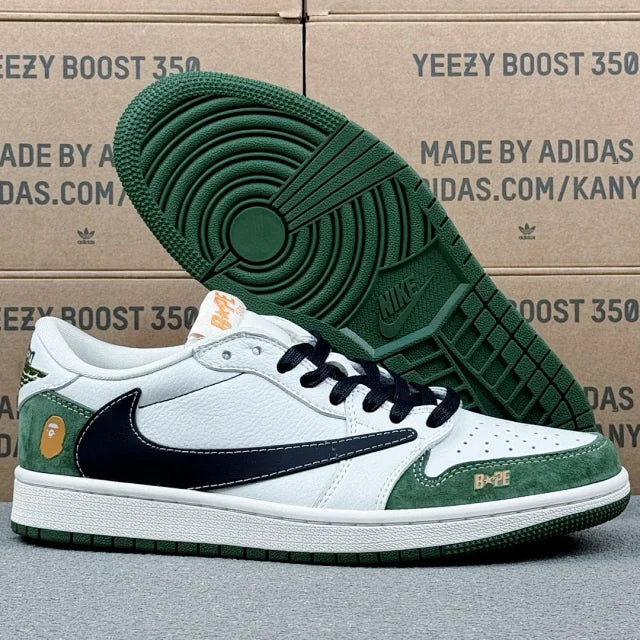 AJ1 Low x Bape x Travis