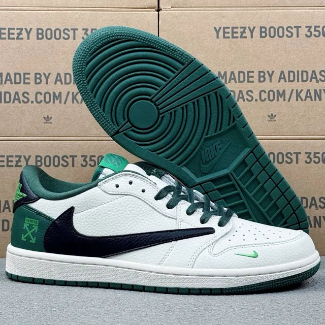AJ1 Low x Travis Scott Reverse Mocha Green