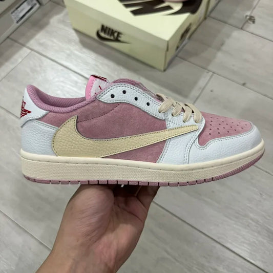 AJ1 Low Travis Scott Sail Shy Pink