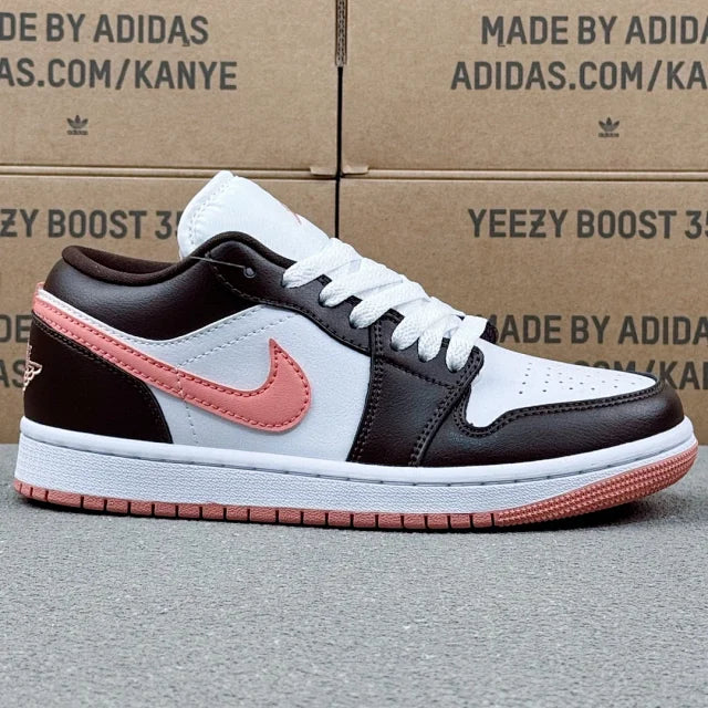 AJ1 Low Black & Rust Pink