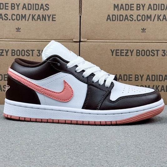 AJ1 Low Black & Rust Pink