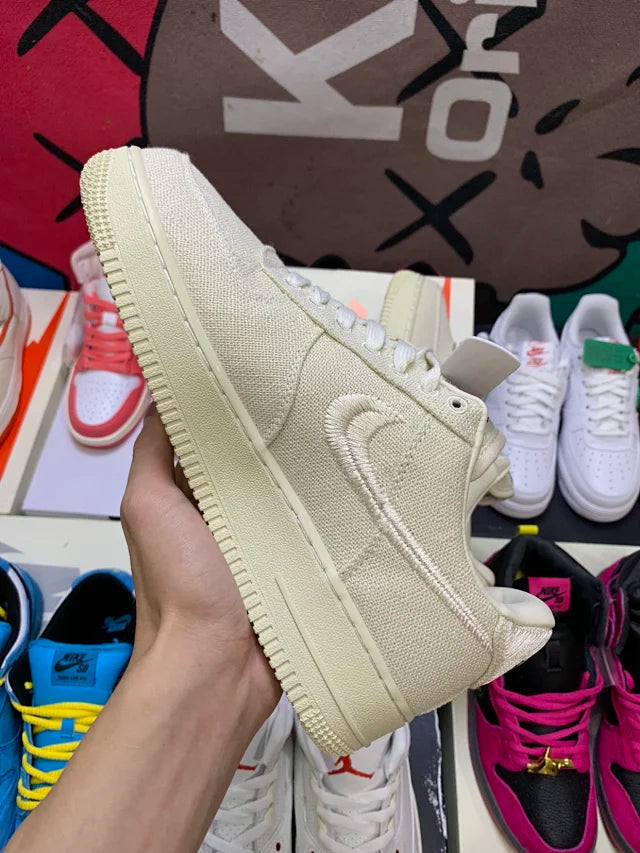 AF1 Low Stussy Fossil