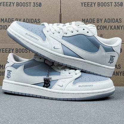 AJ1 Low x Burberry Grey