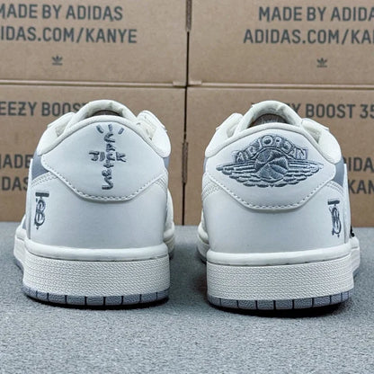 AJ1 Low x Burberry Grey