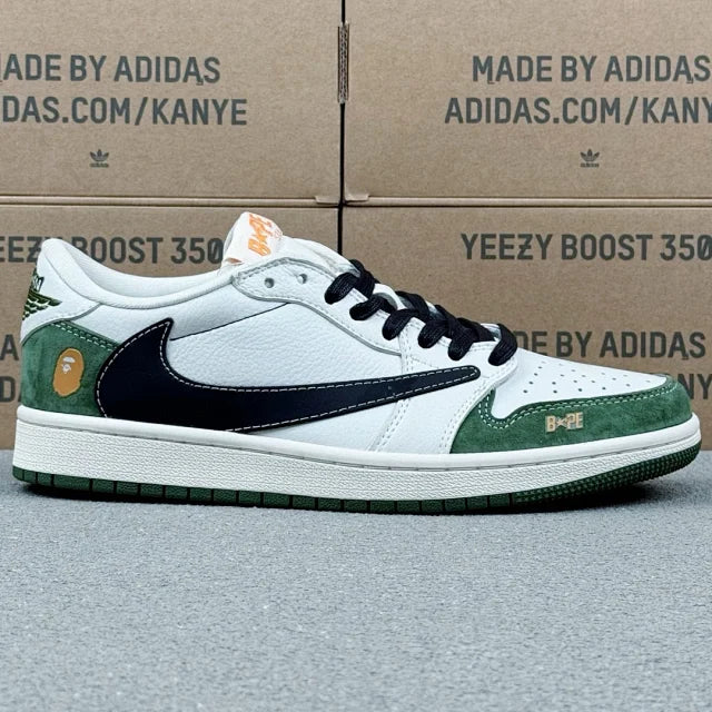 AJ1 Low x Bape x Travis