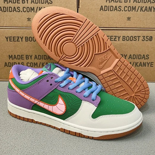 Dunk SP Green Spark Hoop Orange