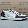 AJ1 Low x Lv White Brown