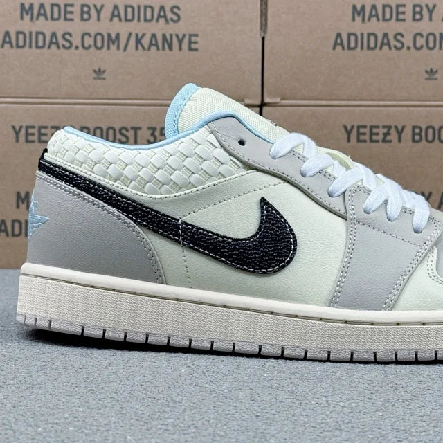 AJ1 Low Sanddrift Glacier Blue