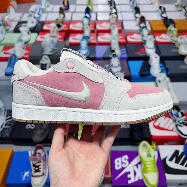 AJ1 Low Slip WMNS NRG Pink
