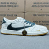AJ1 Low x Lv White Yellow