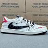 AJ1 Low x LV Black White