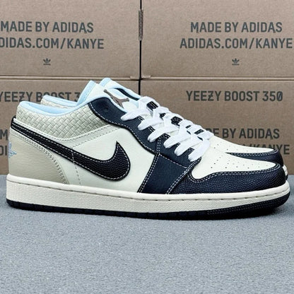 AJ1 Low Coconut Milk Black Muslin