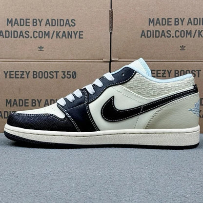 AJ1 Low Coconut Milk Black Muslin