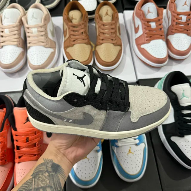 AJ1 Low Cement Grey