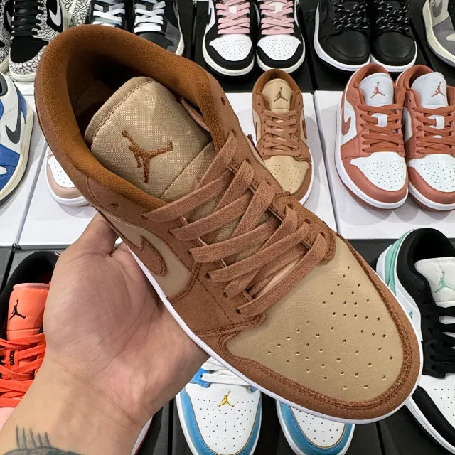AJ1 Low Legend Medium Brown