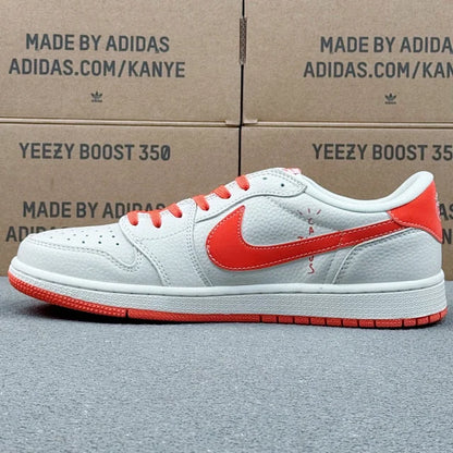 AJ1 Low x Stussy Orange