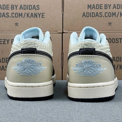 AJ1 Low Coconut Milk Black Muslin