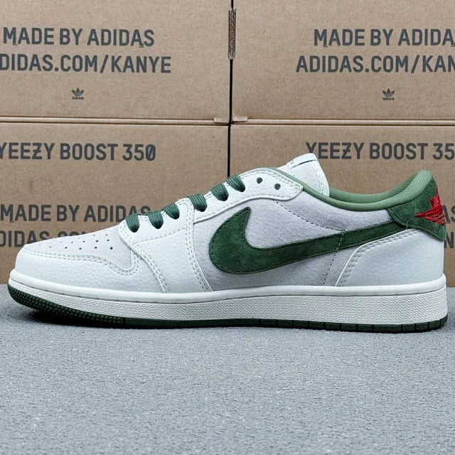 AJ1 Low x LV Green