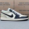 AJ1 Low Coconut Milk Black Muslin