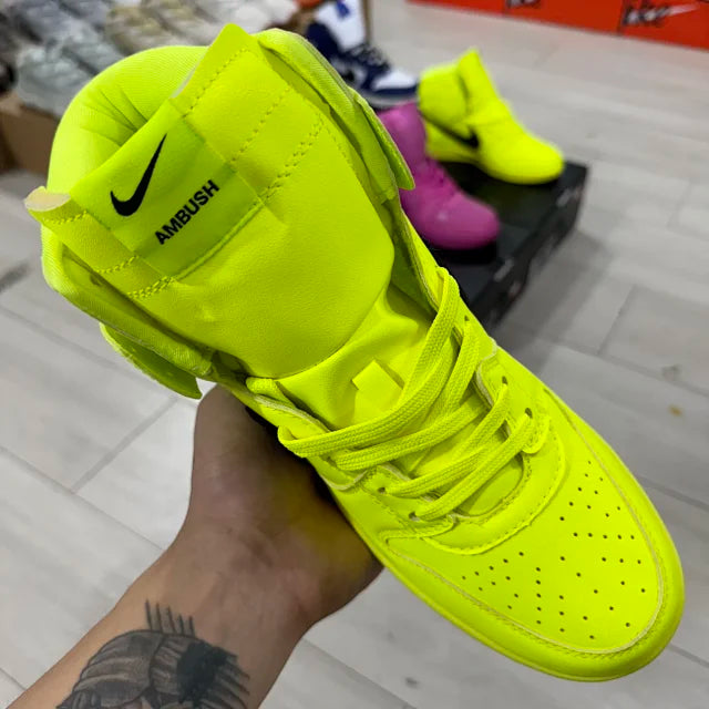 Ambush x Nike Dunk High "Flash L ime"