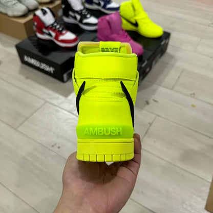 Ambush x Nike Dunk High "Flash L ime"