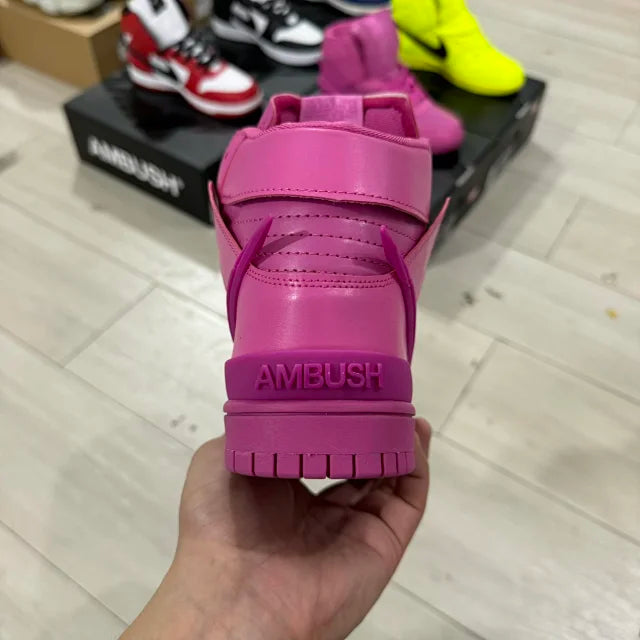 Ambush x Dunk High "Flash L ime"