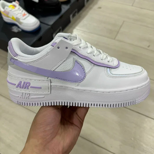 AF1  Shadow Lilac Bloom White
