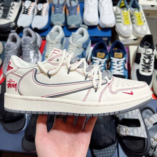 AJ1 Low x Stussy