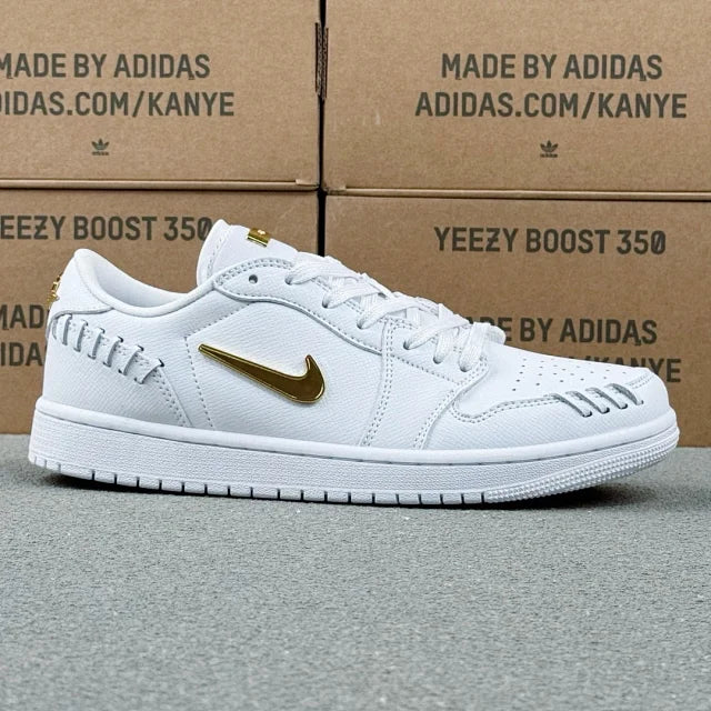 AJ1 Low Sail Metallic Gold