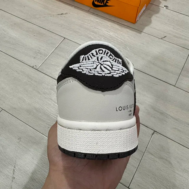 AJ1 Low x LV Greey