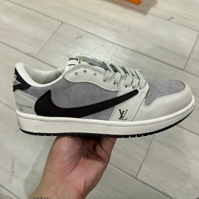 AJ1 Low x LV Greey